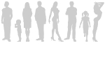 Lebensgroße Aufstellfiguren, Pappaufsteller und cutouts